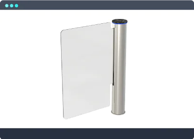 Glass Line Camlı Geçiş Turnikesi