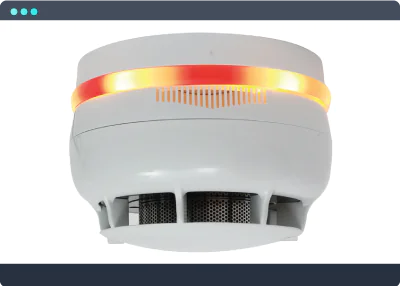 Buzzer Flaşör ve İzolatörlü Dedektör Tabanı